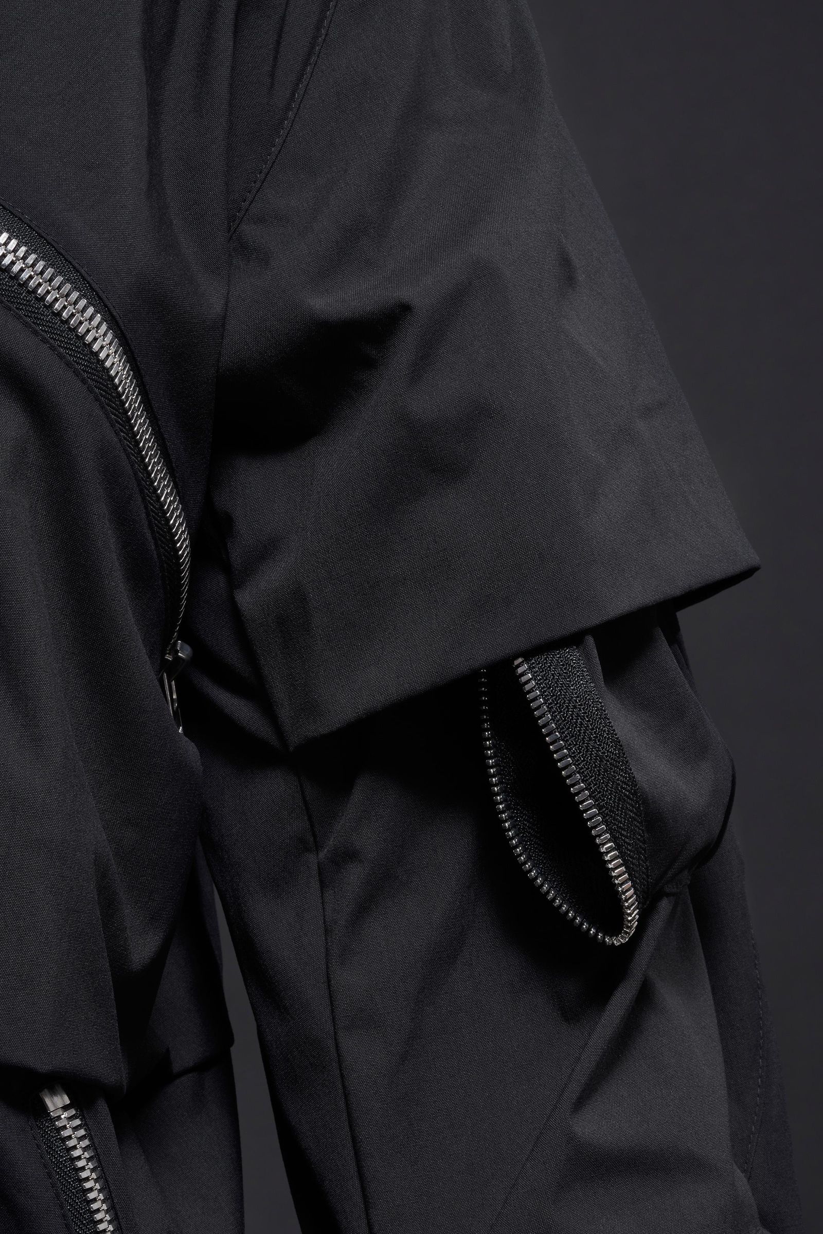 【ラスト1点】J1WB-E / Encapsulated Nylon Interops Jacket Gen. 1 / エンキャプスレイテッド ナイロン インターロプス ジャケット  [ワイドフィット] (ブラック)