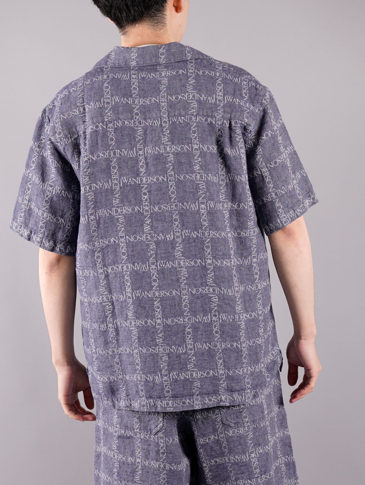 ラスト1点 / SHORT SLEEVE SHIRT / ショートスリーブシャツ (ネイビー)
