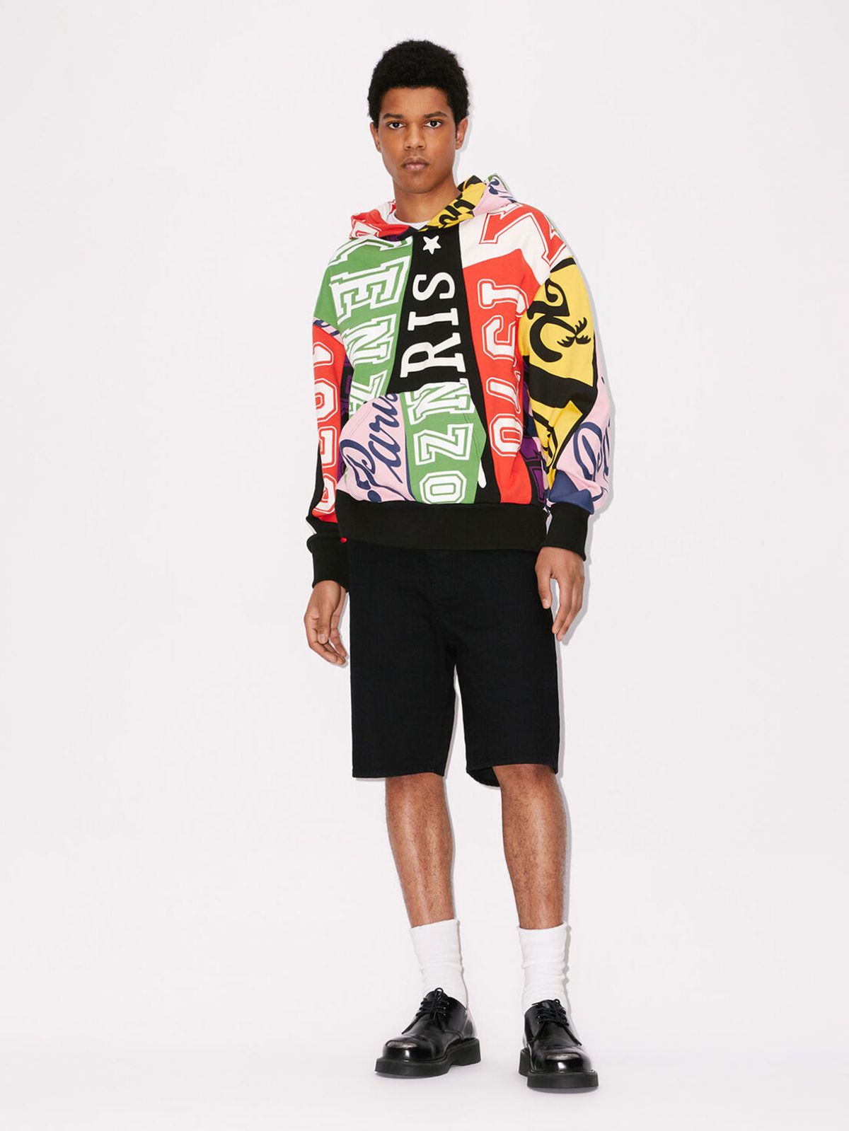 KENZO - 【ラスト1点】 KENZO FLAGS OVERSIZE HOODIE / ケンゾー