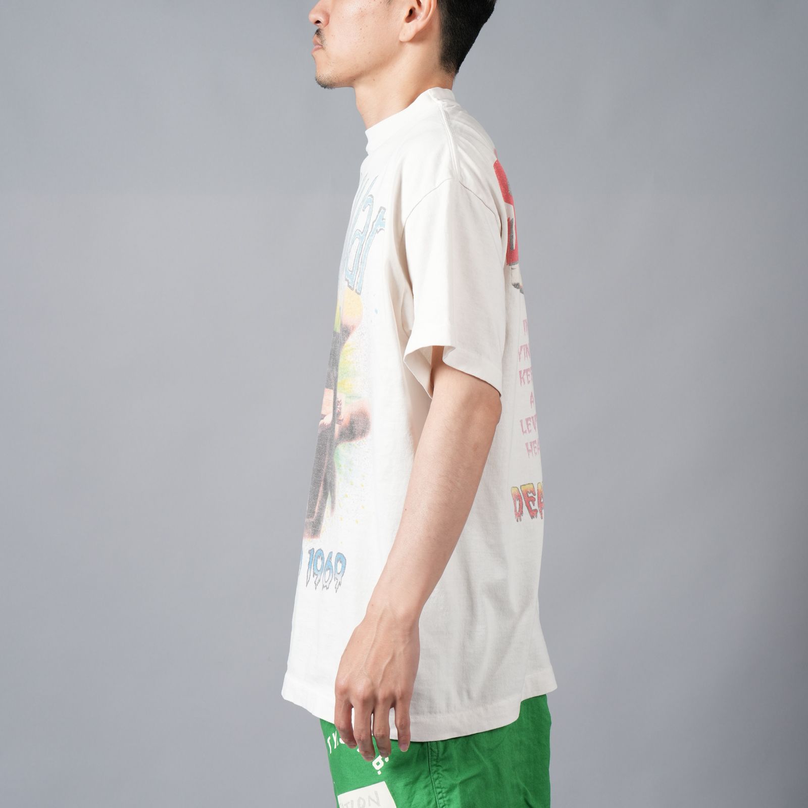 【ラスト1点】[4月27日(土)10時発売!!] SM-YS8-0000-007 / SS TEE / SAINT WAR / WHITE / Tシャツ (ホワイト)