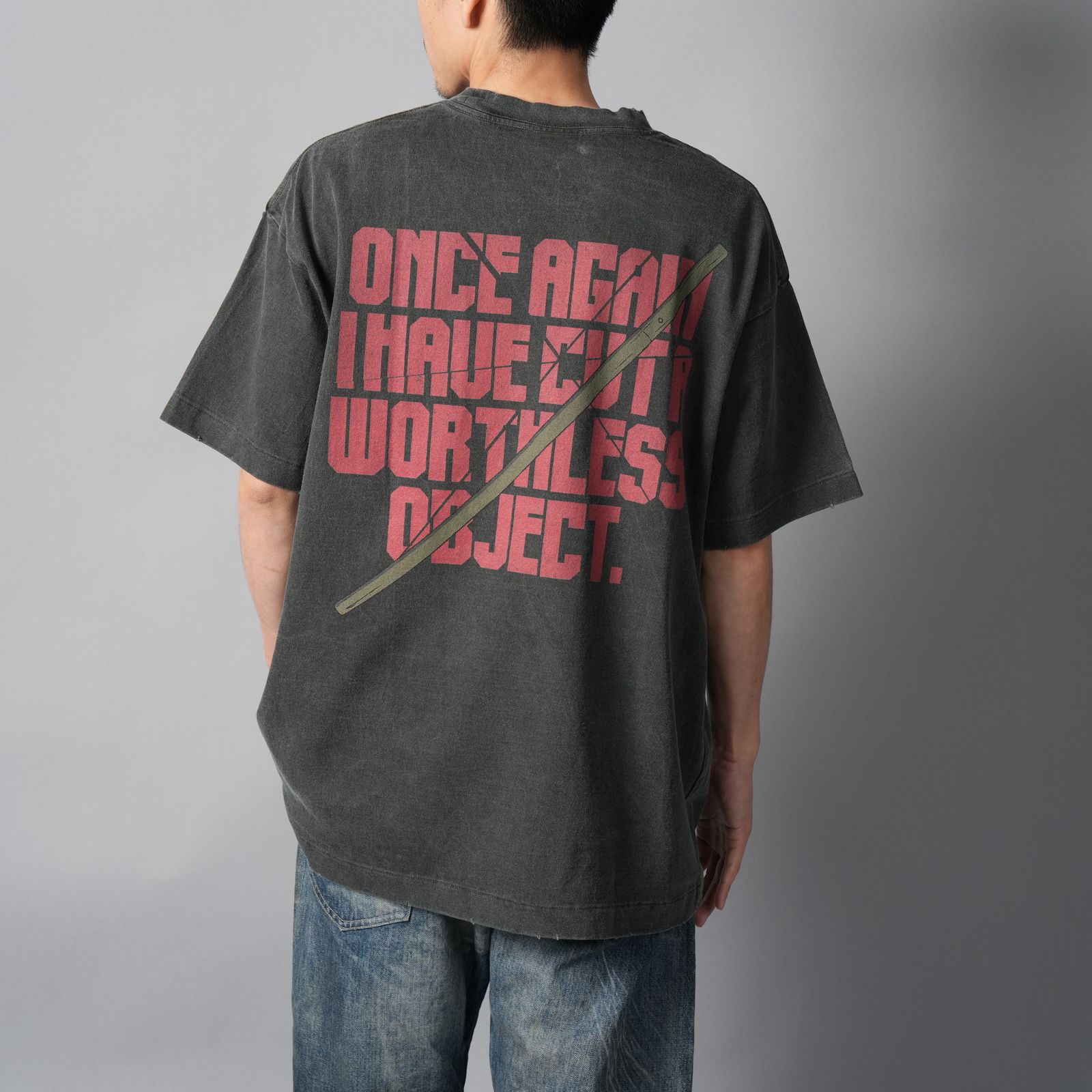 [LUPIN THE IIIRD]  S/S T-Shirt  (GOEMON)  / Tシャツ (ブラック)