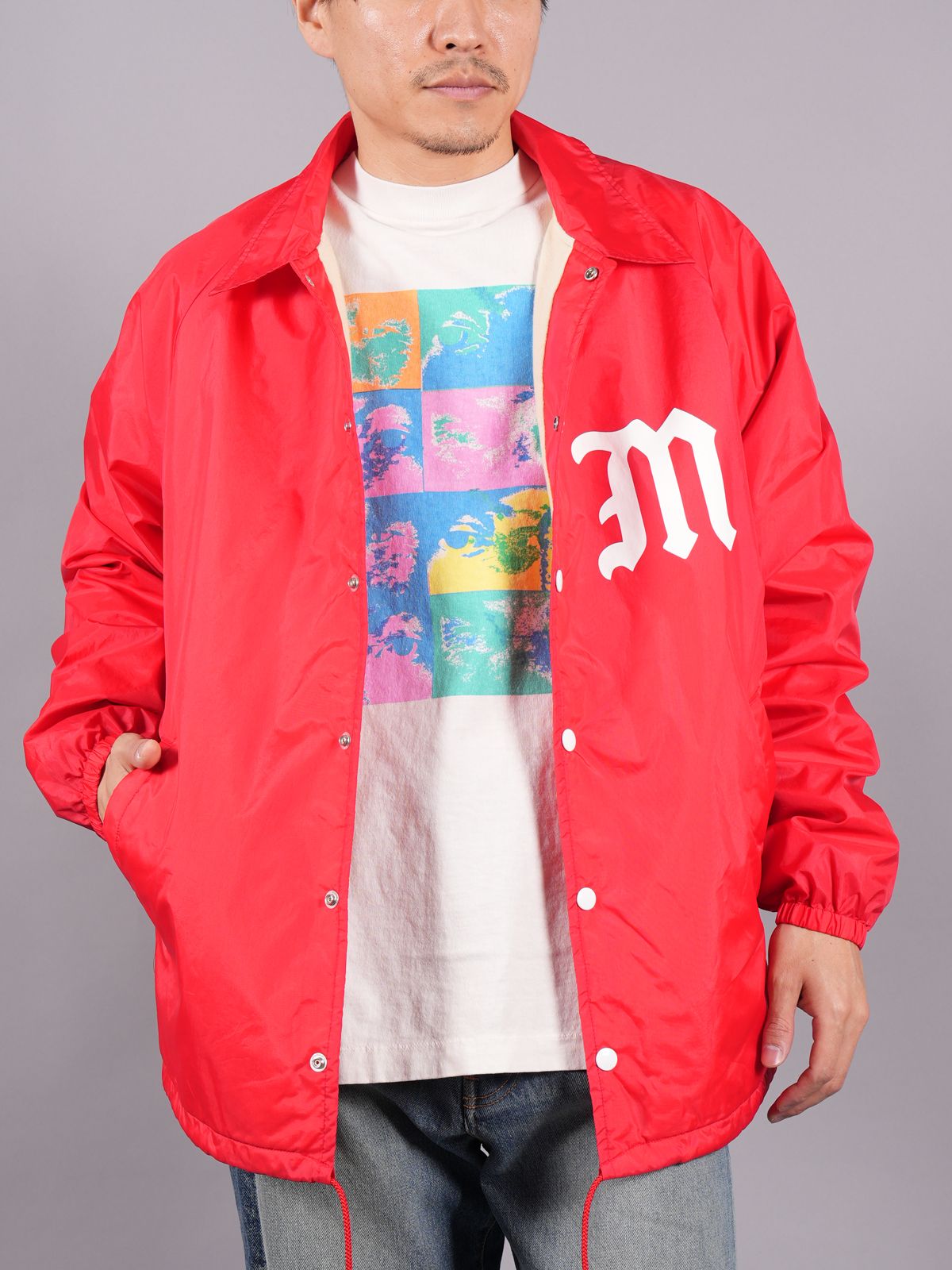 SAINT M×××××× - 【ラスト1点】 SM-S23-0000-067 / COACH JACKET / M