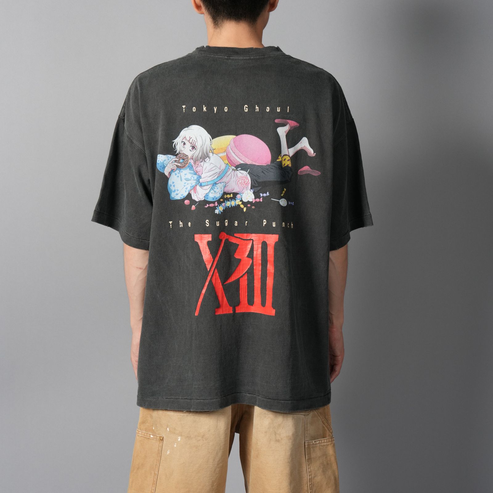 【残りわずか】[東京喰種]  TTGM25SM009 / S/S T-Shirt   (JUZO)  / Tシャツ (ブラック)