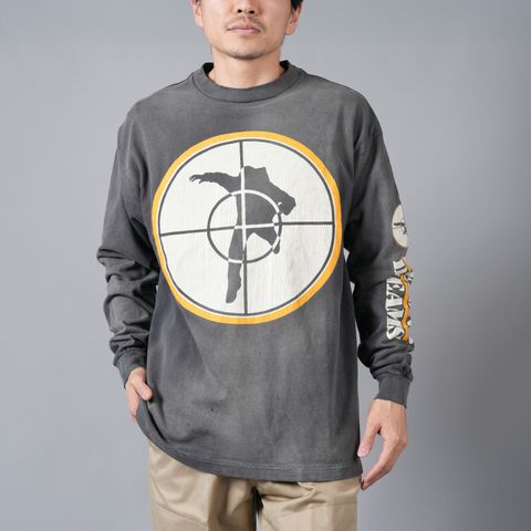 【ラスト1点】【限定】SM-YS8-0000-C17 / SW_LS TEE/TARGET / BLACK / ロンT・カットソー (ブラック)
