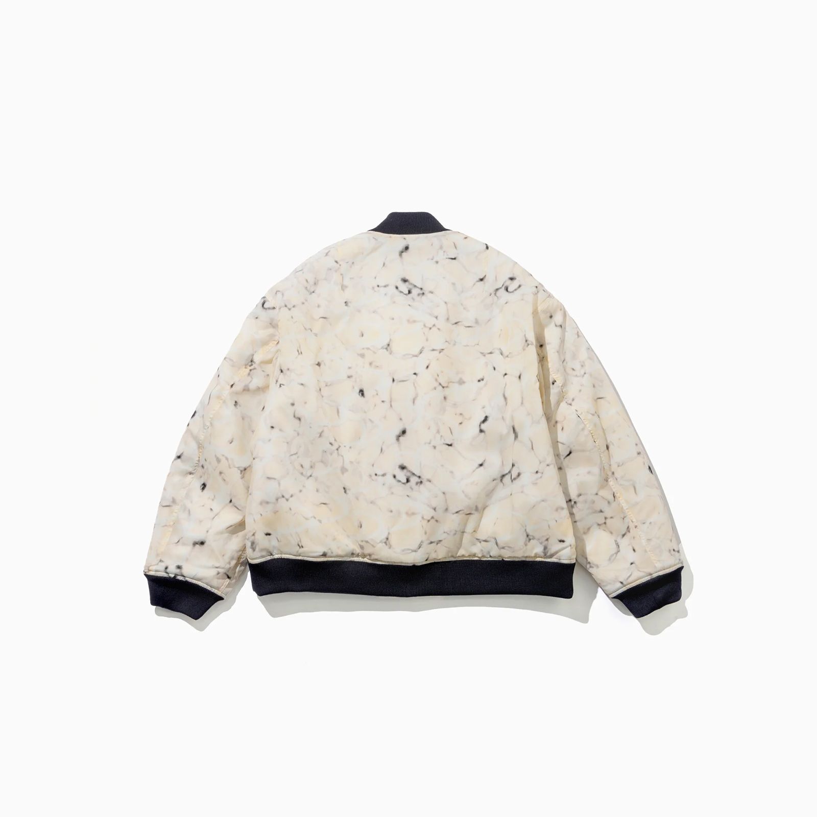 WR REAMIDE DOBBY FLIGHT JACKET  / フライトジャケット (マーブルベージュ)