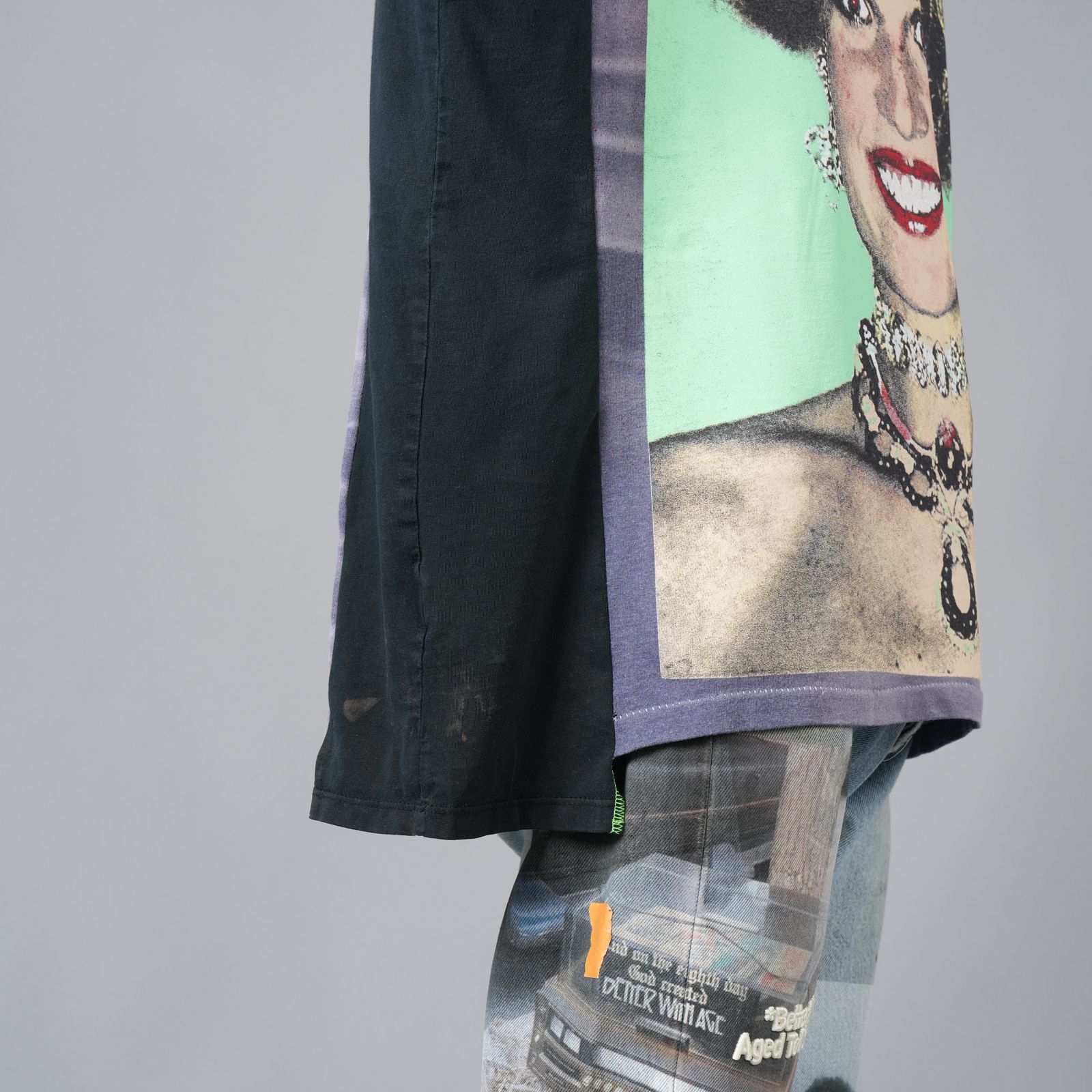 Jaime Panel Tee  / ジェイミー パネル Tシャツ [XLサイズ] (マルチカラー)