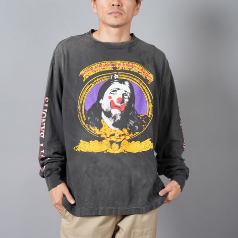 【ラスト1点】【限定】SM-YS1-0000-C40 / BR_LS TEE / BORN SAINT / BLK / ロンT・カットソー (ブラック)