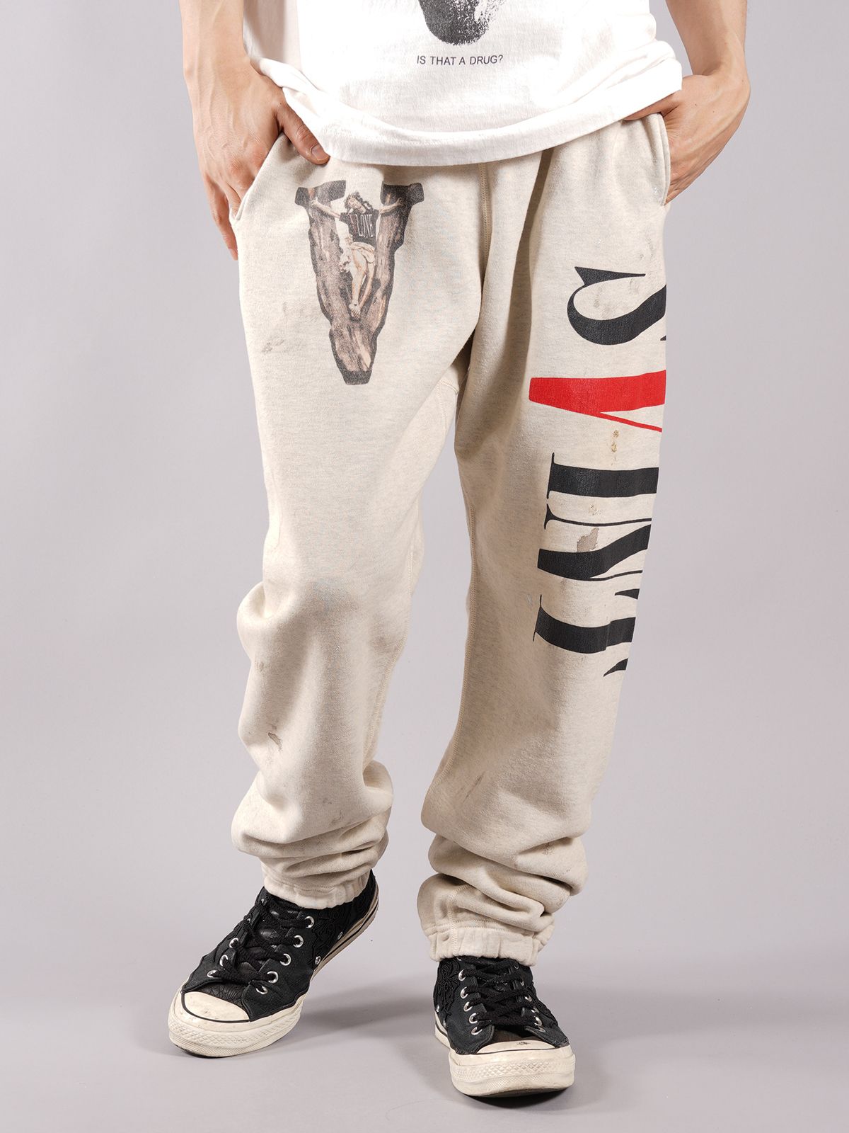 SAINT M×××××× - ラスト1点 / SM-S22-0000-084 / SWEAT PANTS / VLONE