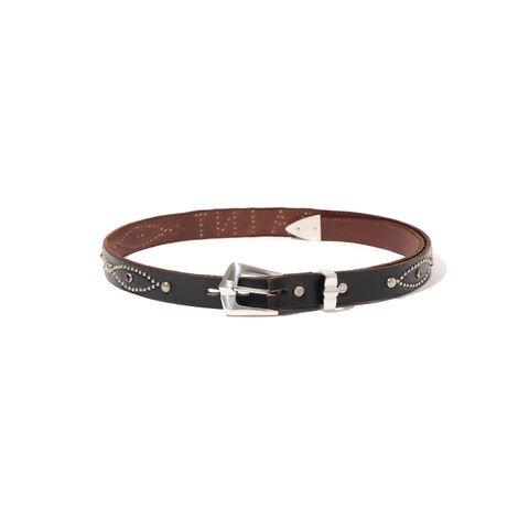 【コラボ】SM-MK8-0000-C66 / HTC_BELT_NARROW / RINBW STONE / BLK / ベルト  (ブラック/マルチ)