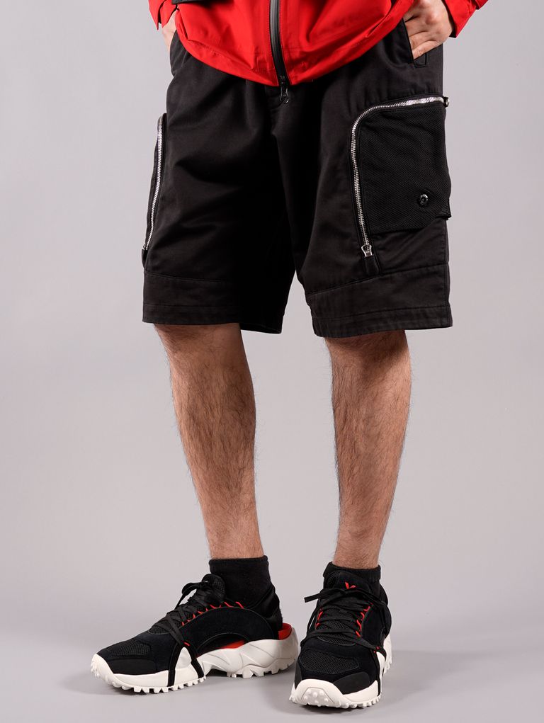  ストーンアイランド メンズ ハーフパンツ・ショーツ ボトムス Cotton Bermuda Shorts BLACK
