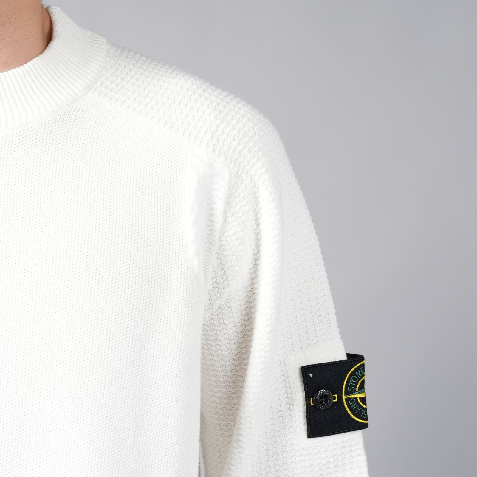 STONE ISLAND - 【ラスト1点】36B4 / KNIT SWEATER / ニットセーター (ホワイト) | Confidence