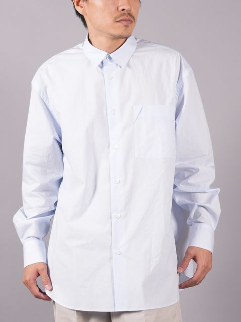 【定番アイテム】 BETA SHIRT / ベータ シャツ / 長袖シャツ (パウダーブルー)