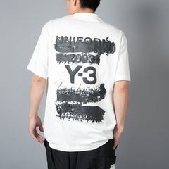 【残りわずか】U GFX SS TEE / ユニセックス グラフィックス ショートスリーブTシャツ (ライトホワイト)