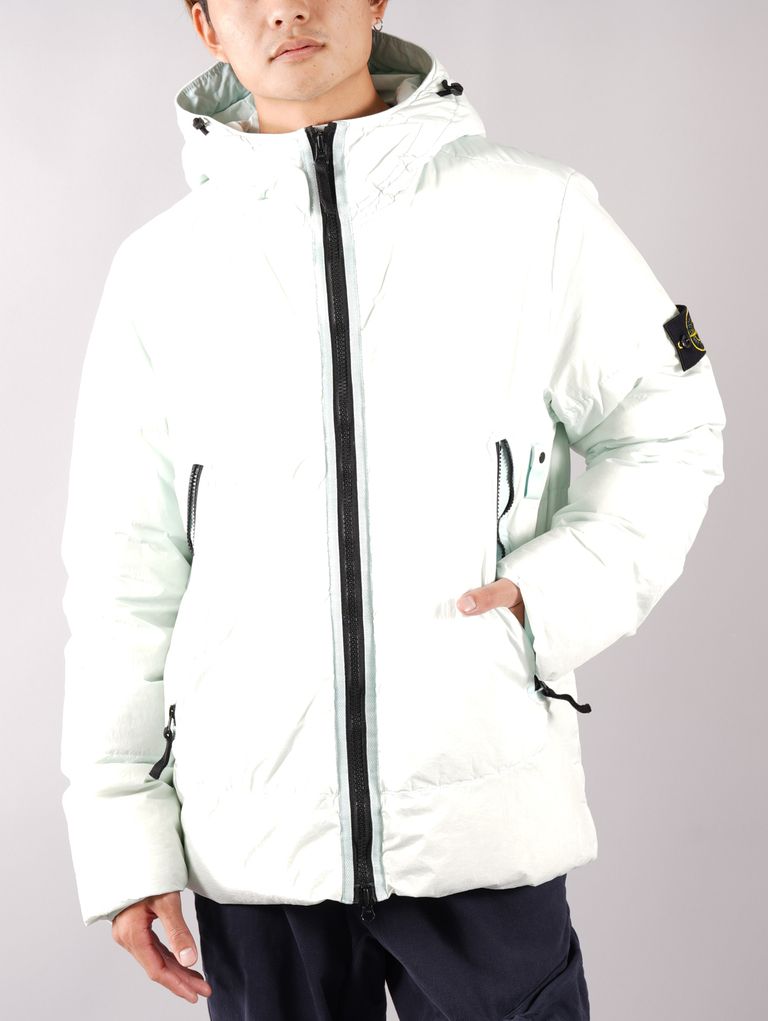 STONE ISLAND - 【ラスト1点】GARMENT DYED CRINKLE REPS NY DOWN-TC 