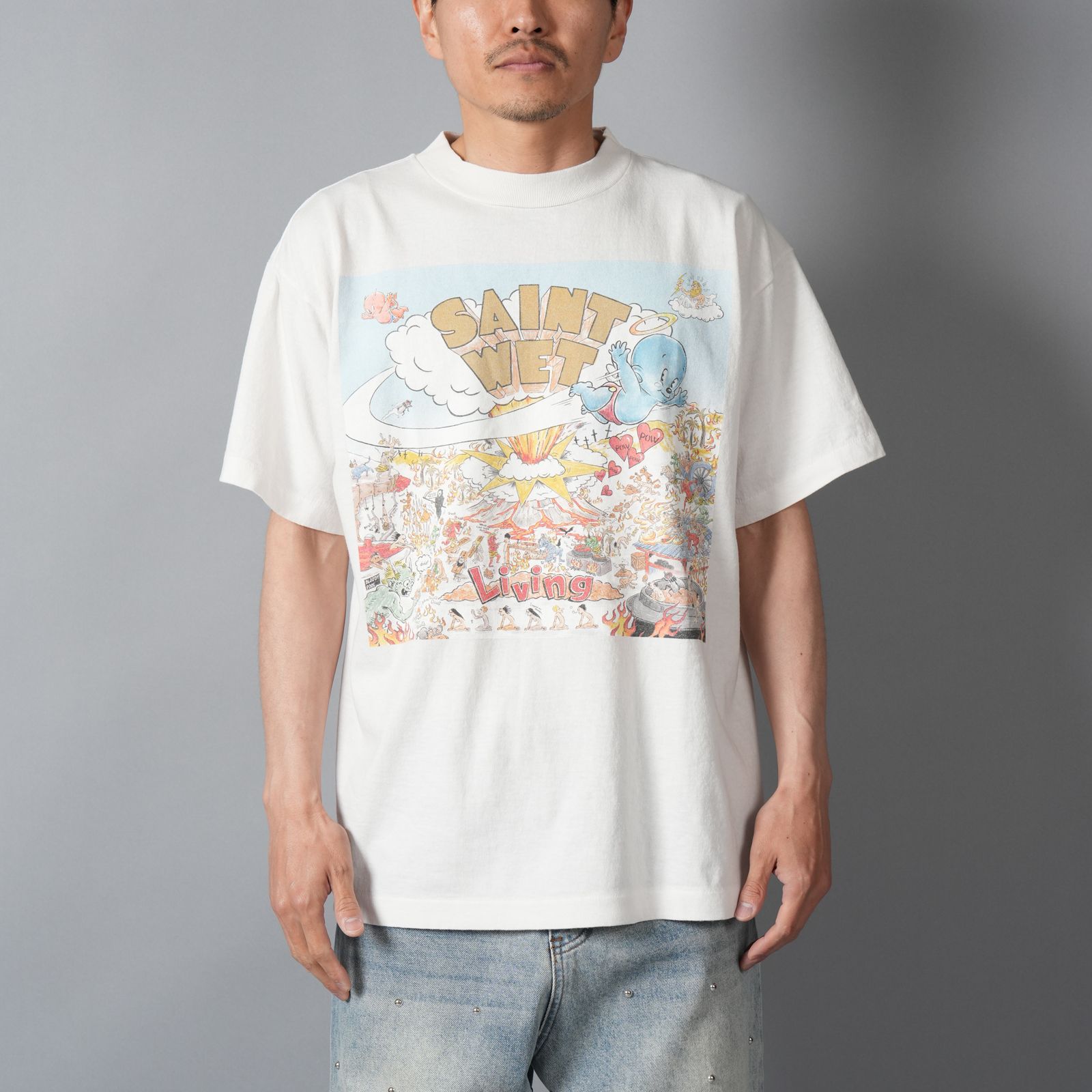 SAINT M×××××× - 【ラスト1点】SM-MK8-0000-016 / SS T-SHIRT / SAINT SAINT M×××××× - 【ラスト1点】SM-MK8-0000-016 / SS T-SHIRT / SAINT