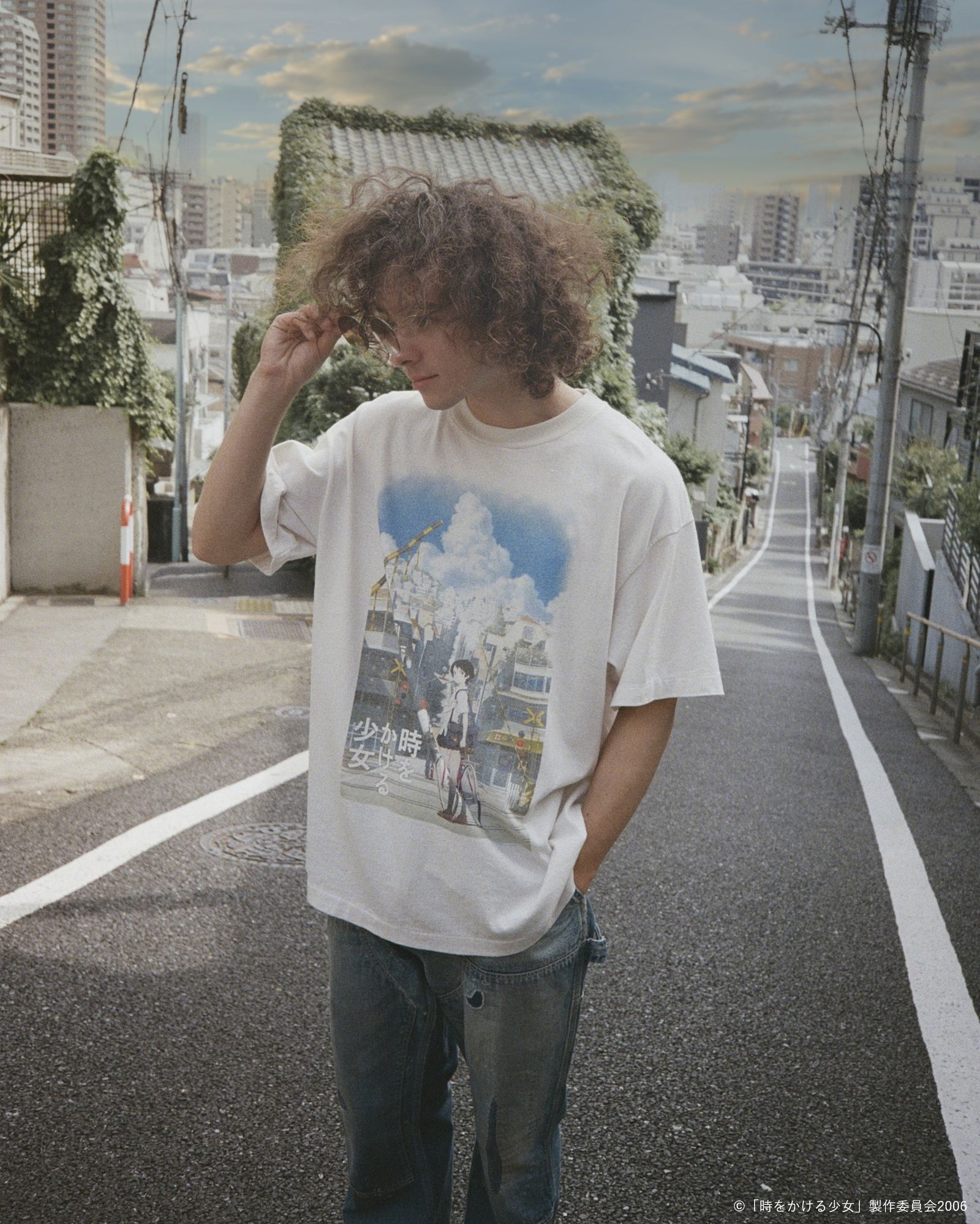 【コラボ】SM-MK1-0000-C84 / 時をかける少女_SS T-SHIRT / SAINT / WHITE / Tシャツ  (ホワイト)