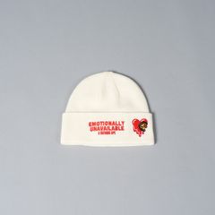 【コラボ】EU-HR8-0000-C34 / EU MILO BEENIE / ビーニー /  WHITE (ホワイト)