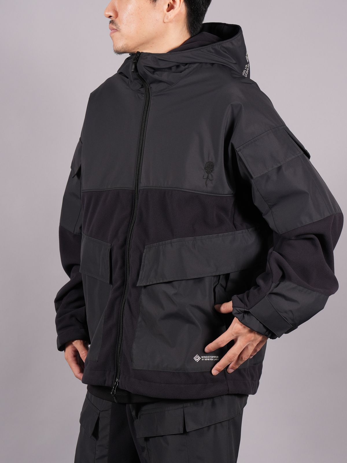 D-VEC - WINDSTOPPER BY GORE-TEX LABS 2L POLARTEC JACKET