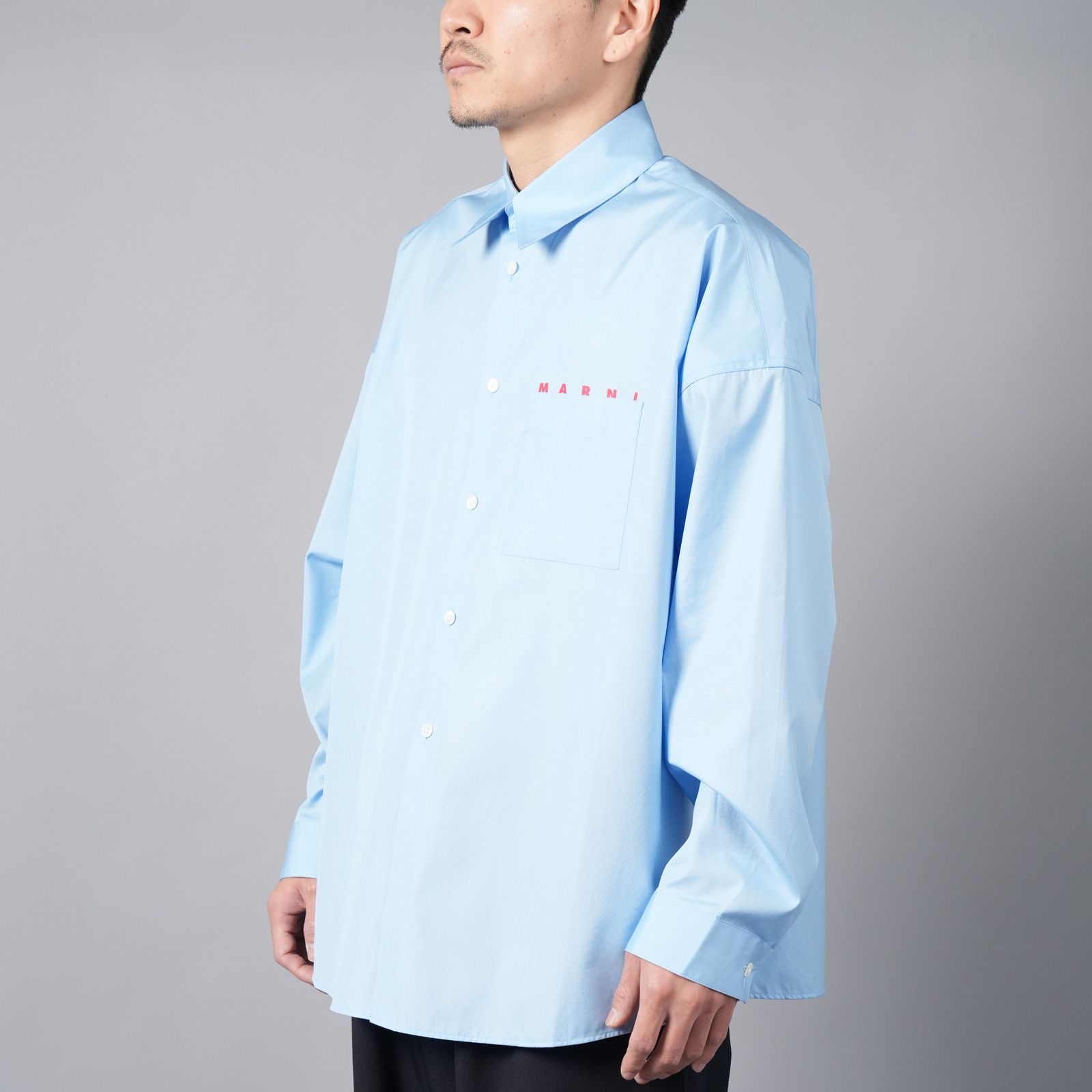 MARNI - L/S SHIRTS / ロングスリーブシャツ / 長袖シャツ (ブルー