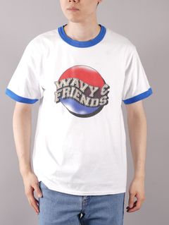 WTY-002 / Tシャツ (ホワイト/ブルー)