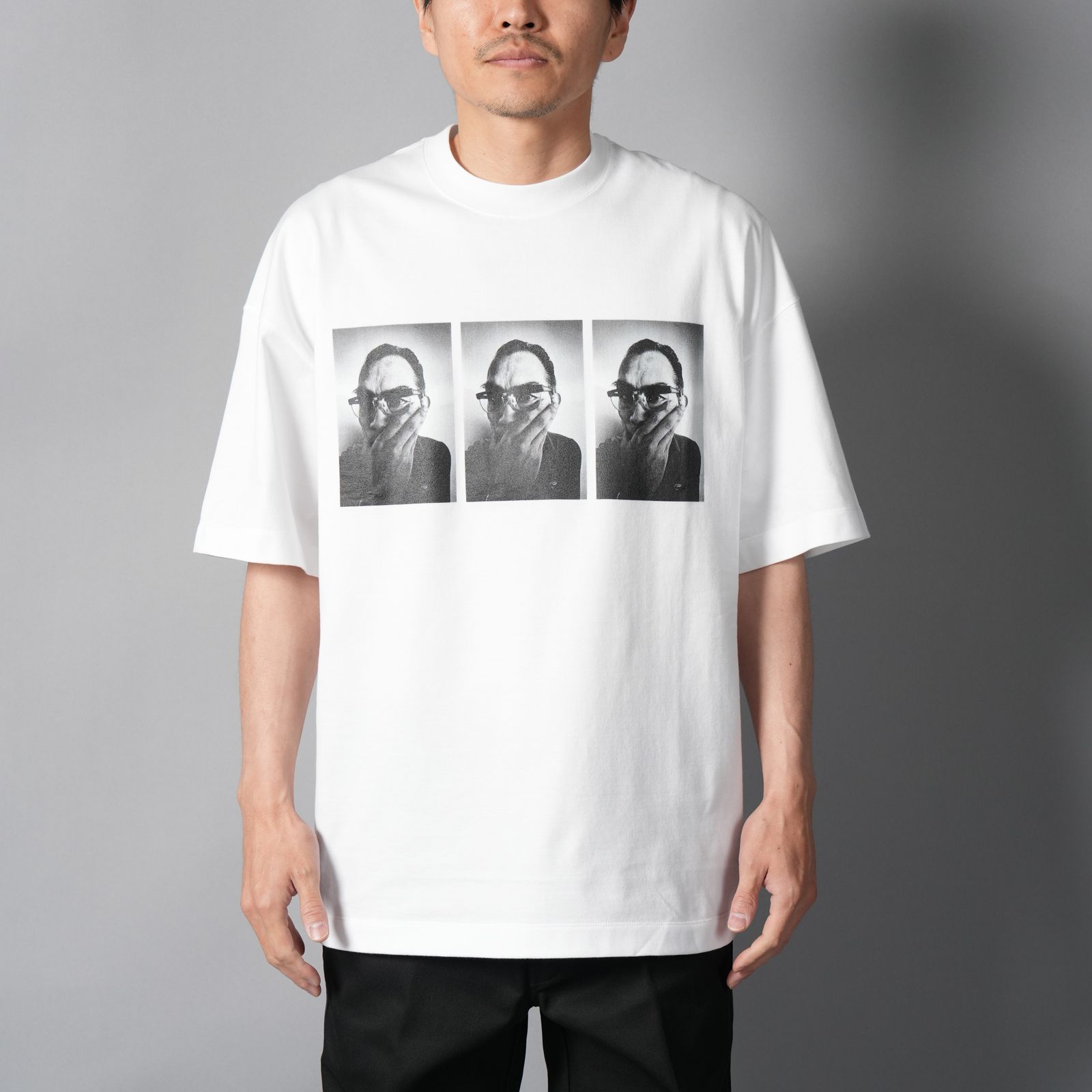 【YASUHIRO ISHIMOTO】T-SHIRT / Tシャツ(ホワイト)