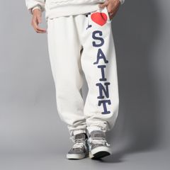 SM-MK8-0000-063 / SWEAT PANTS / I LOVE SAINT / WHITE / スウェットパンツ (ホワイト)