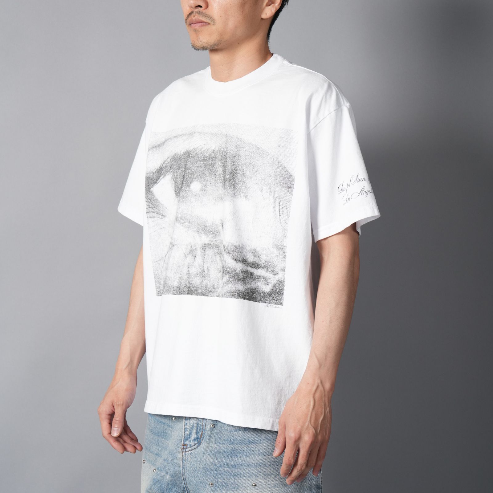 【残りわずか】IRIS, t-shirt / Tシャツ (ホワイト)