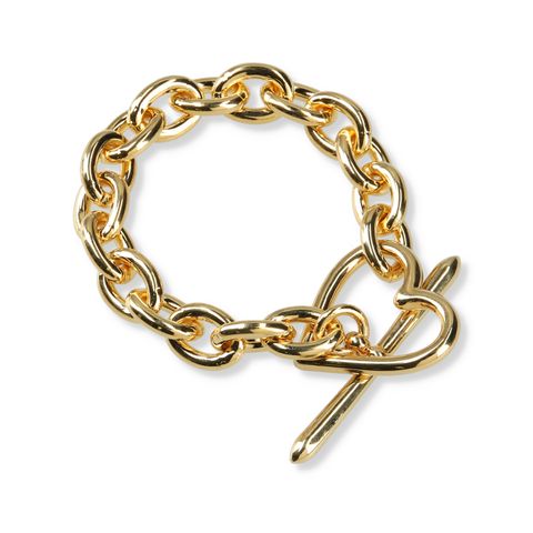 Heart Bracelet (Medium Link) / ブレスレット (ゴールド) S-1105 BASICKS