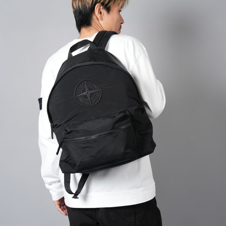 STONE ISLAND - 【ラスト1点】90776 / Rucksack / リュック (ブラック 