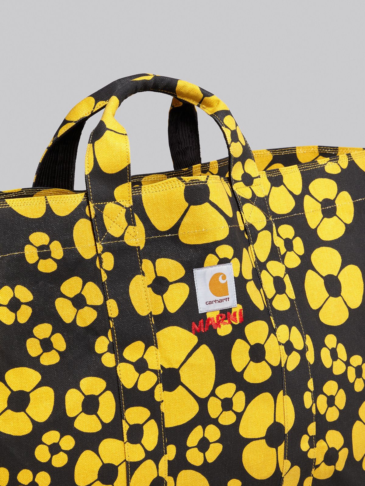 MARNI - MARNI X CARHARTT WIP - YELLOW SHOPPER / トートバック (サン