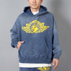 【残りわずか】SM-YS1-0000-044 / HOODIE / ANGEL / NAVY / パーカー・フーディー (ネイビー)
