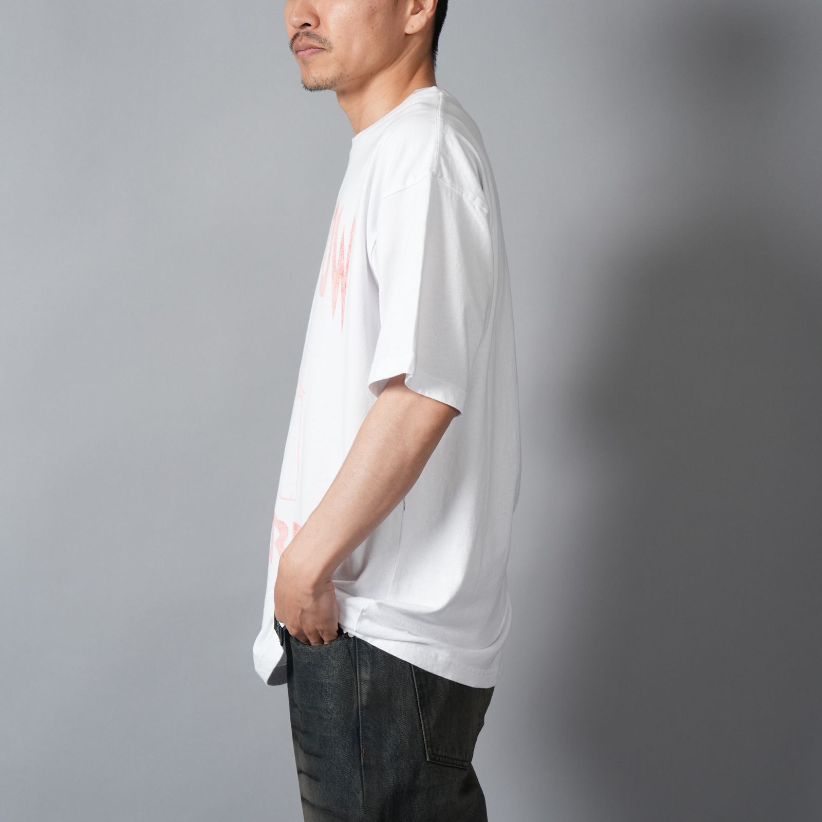 【ラスト1点】UIZZ-22633 / DEATHROW / デスロウ / Tシャツ (ホワイト)