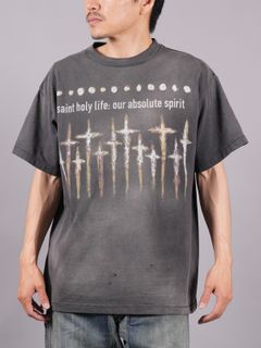 【限定】SM-A23-0000-C09 / FS_SS T-SHIRT / GOD / Tシャツ  (ブラック)