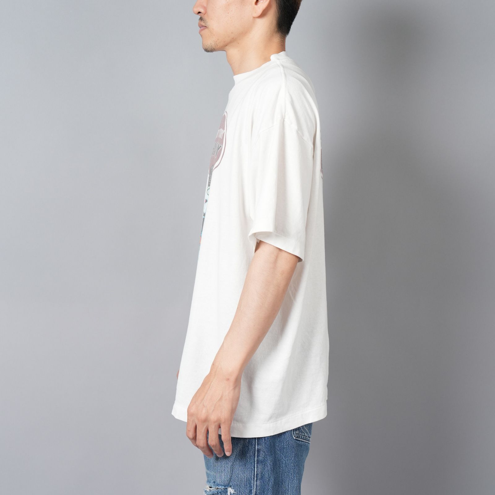 すぐ届く！セントマイケル VANITY SS TEE Tシャツ ホワイト セントマイケル SAINT Mxxxxxx VANITY Short sleeve T-shirt