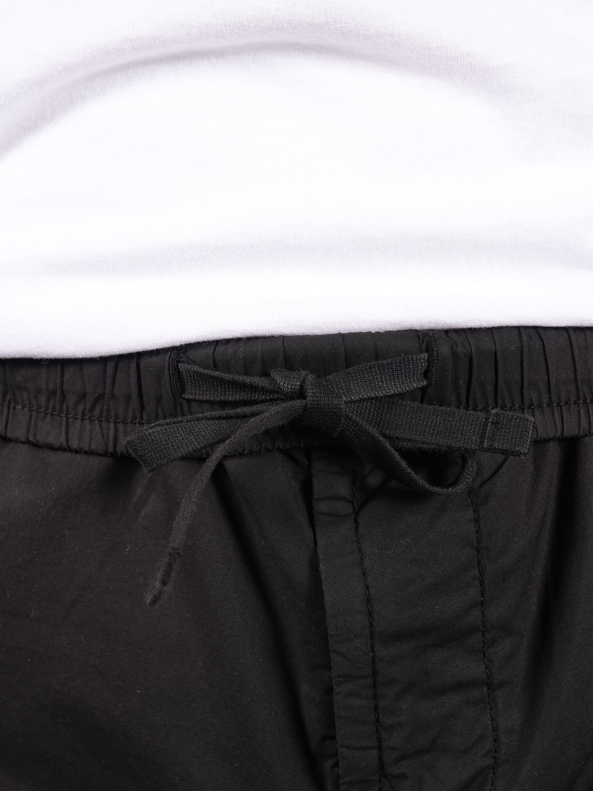 【ラスト1点】 30503 STRETCH COTTON TELA PARACADUTE GARMENT DYED / ストレッチコットン カーゴパンツ / 【ガーメントダイ】  (ブラック)
