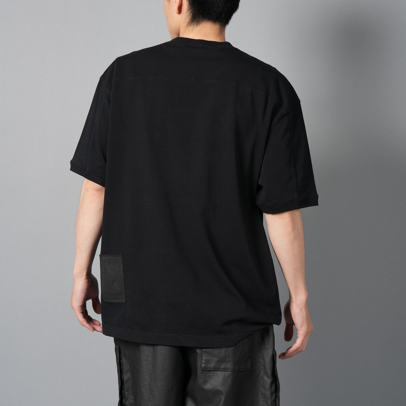 キムジー コットンTシャツ2枚入り ブラック/ブラック BLACK COMME des GARCONS(ブラックコムデギャルソン) プリントT