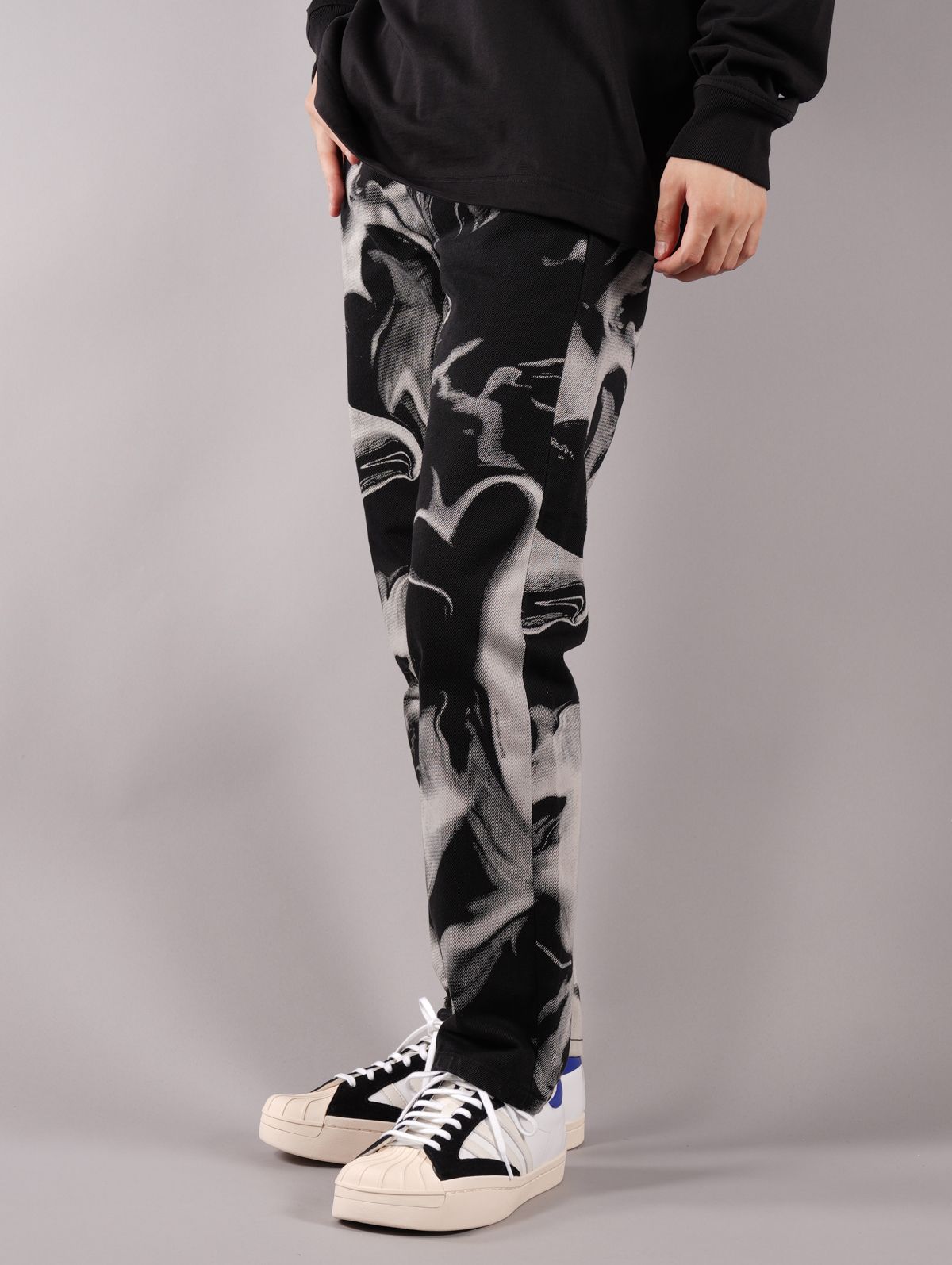 alexanderwang 20aw smoke print pants渡り幅55cm