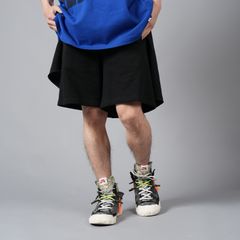 【ラスト1点】7 BARS SWEAT SHORTS / セブンバー スウェットショーツ (ブラック)