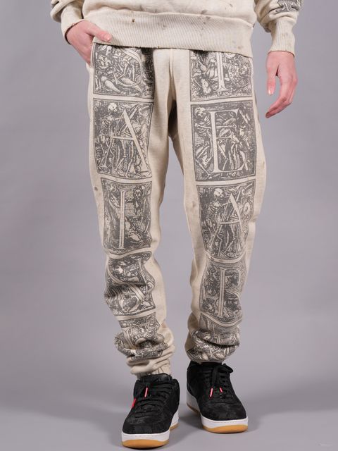 【ラスト1点】 SM-S23-0000-094 / DT_SWEAT PANTS / MURAL / GRY / スウェットパンツ (グレー)