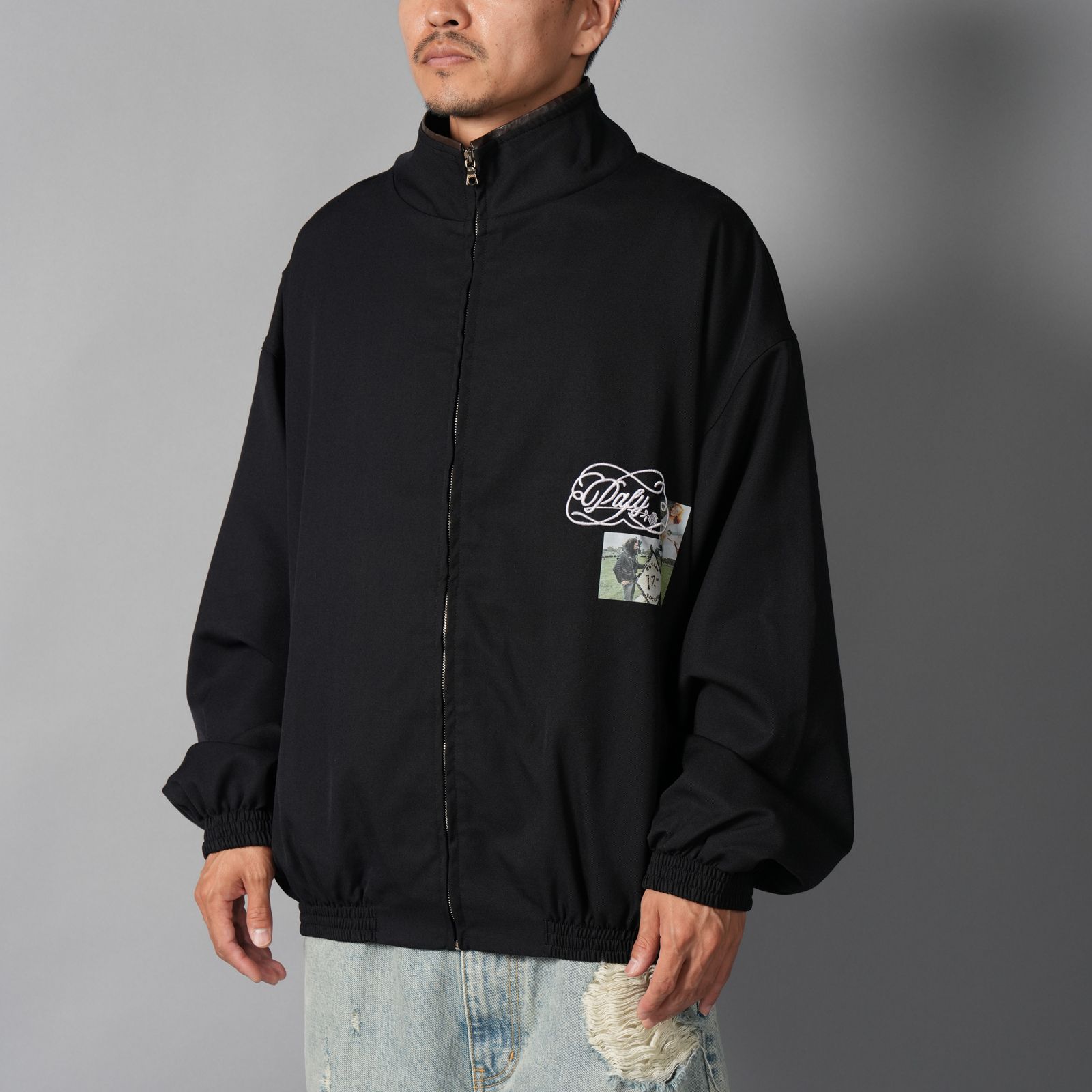 TRACKS JACKET    / トラックジャケット (ネイビー)
