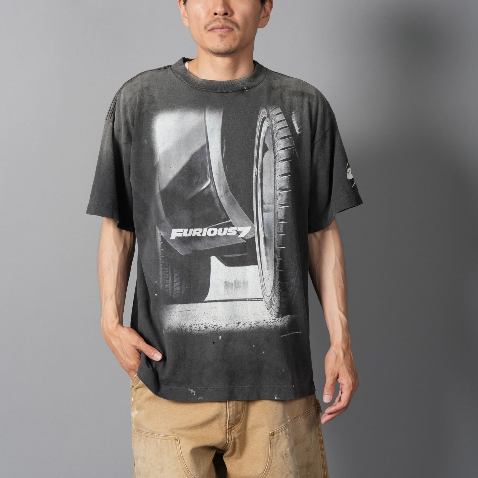 【SAINT Mxxxxxx】EGG コットン クルーネック 半袖 Tシャツ SS TEE / EGG - SAINT MXXXXXX (セントマイケル) - tops
