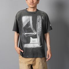 【ラスト1点】【コラボ】SM-HR1-0000-C74 / FF_SS TEE / FURIOUS 7 / BLACK / Tシャツ (ブラック)