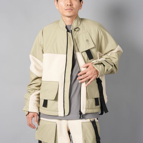 【限定】WINDSTOPPER BY GORE-TEX LABS 3L x POLARTEC  COAST GUARD.SHIRT BLOUSON / ゴアテックス ラボ スリーレイヤー / シャツブルゾン [防水・防風] (ベージュ)