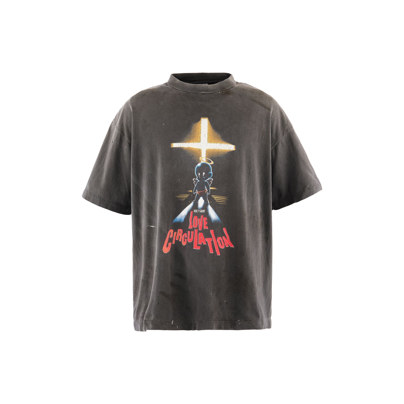 SM-MK1-0000-001 / SS T-SHIRT / LOVE CICULATION / BLACK / Tシャツ (ブラック)