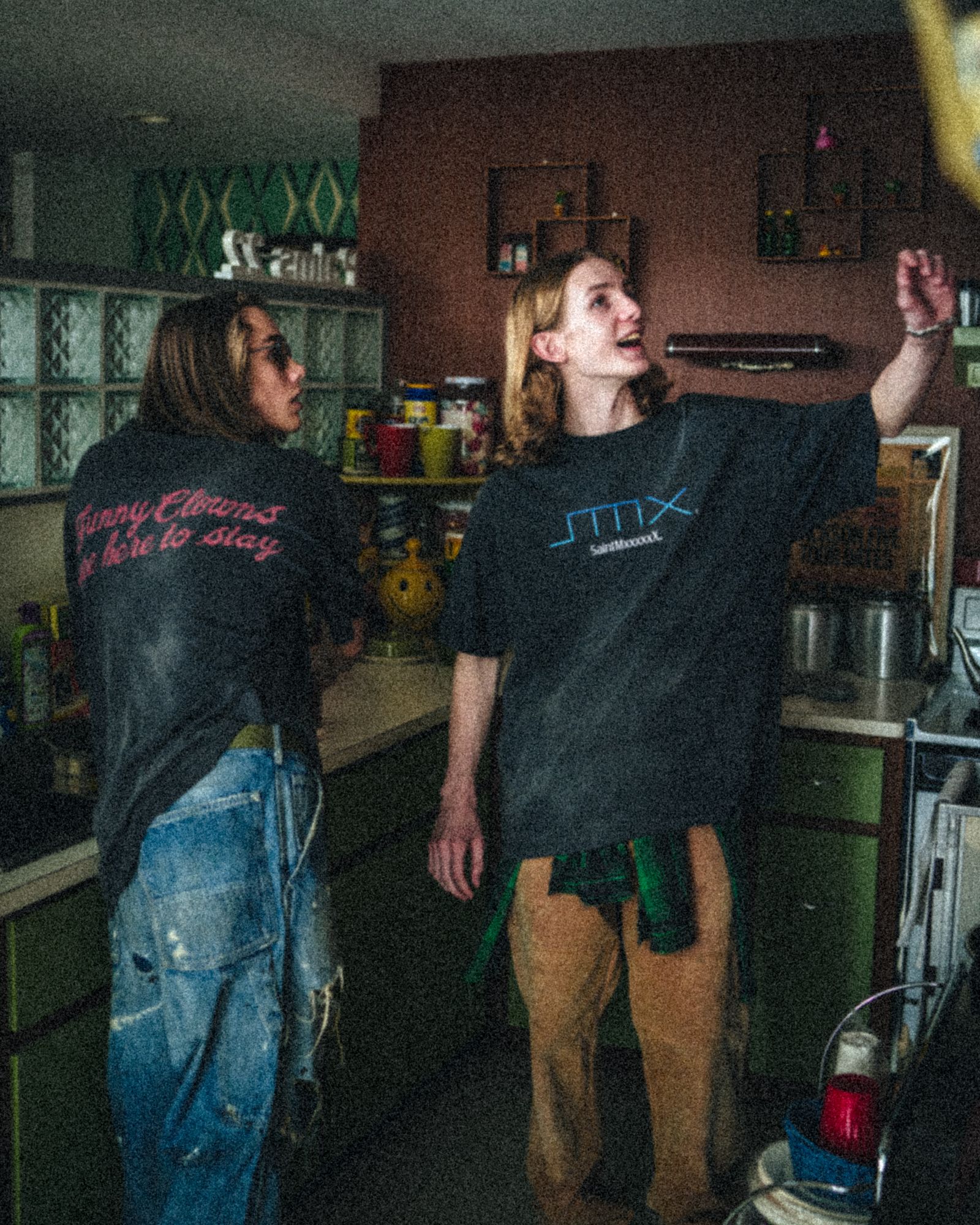 【ラスト1点】[5月18日(土)10時発売!!] SM-YS8-0000-003 / SS TEE / SM6 / BLACK / Tシャツ (ブラック)