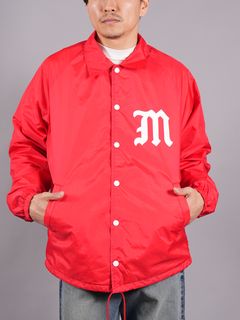 【ラスト1点】 SM-S23-0000-067 / COACH JACKET / M / コーチジャケット (レッド)
