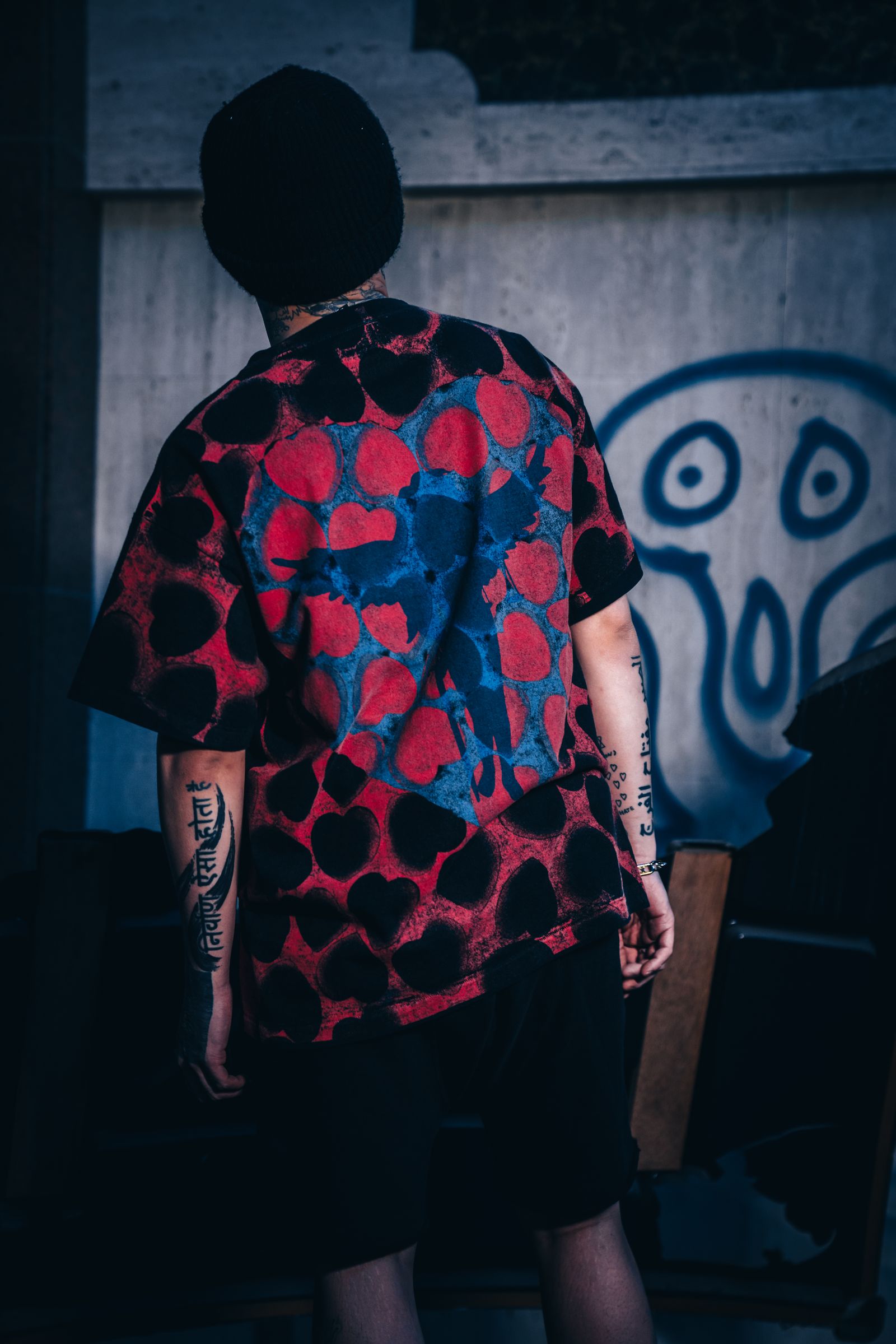 SAINT M×××××× - ラスト1点 / SM-S21-0000-005/SS TEE _heart