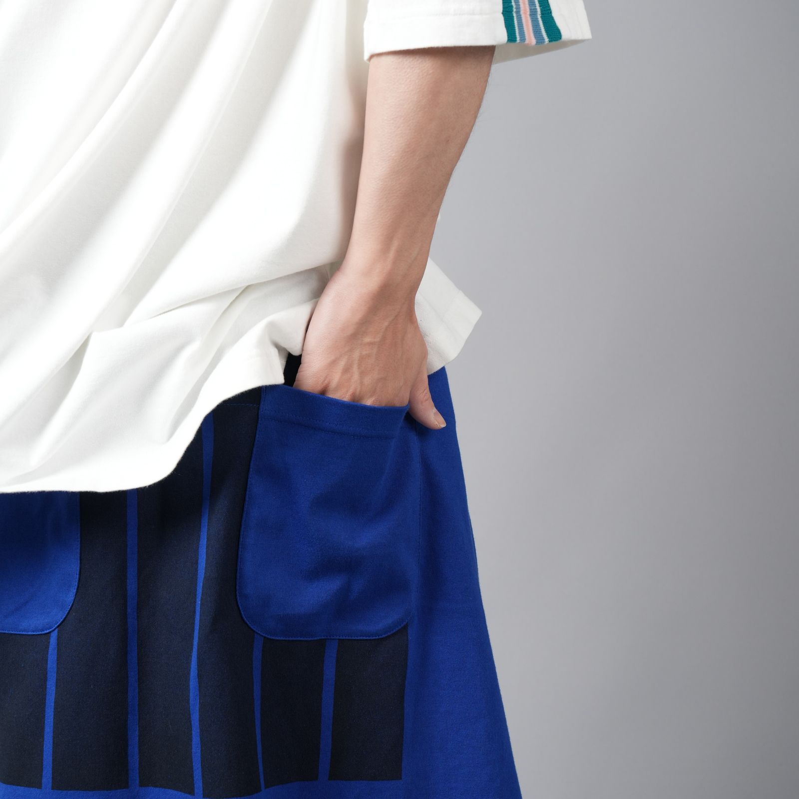 【ラスト1点】 BARS SWEAT SHORTS / セブンバー スウェットショーツ (ペトロル)