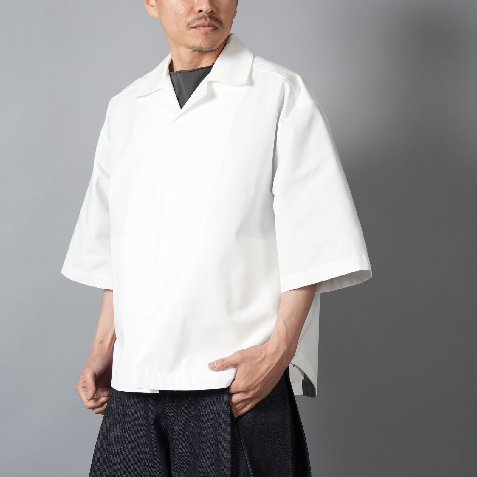 M5 CUBAN SHIRT / ショートスリーブシャツ (エクリュ)