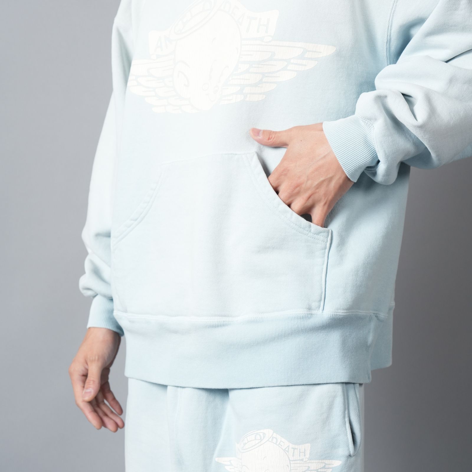 【ラスト1点】SM-MK8-0000-059 / HOODIE / BABY MICHAEL / SKY BLUE / パーカー・フーディー (スカイブルー)